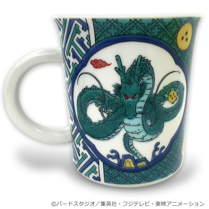 ドラゴンボール マグカップとミニカップ 九谷焼 2セット　合計4点新品未使用 フジテレビ限定】ドラゴンボール 九谷焼マグカップ 開運七龍珠図