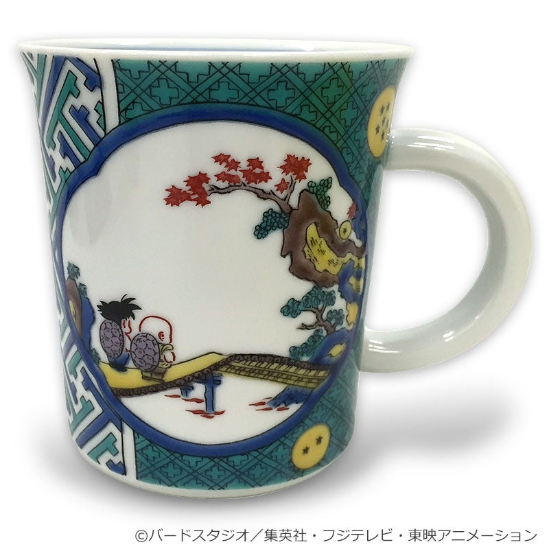 フジテレビ限定】ドラゴンボール 九谷焼マグカップ 開運七龍珠図