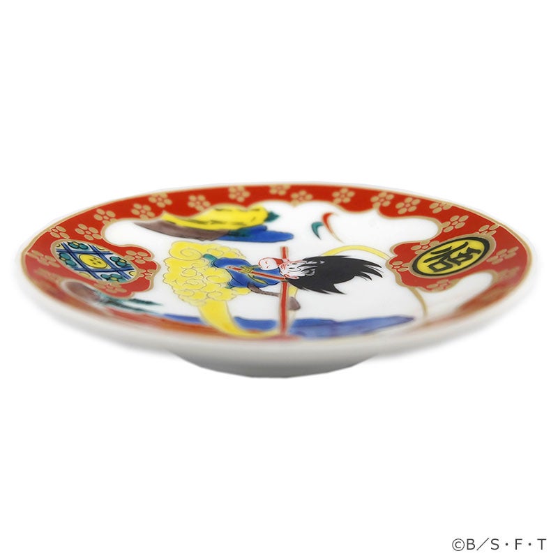 フジテレビ限定】ドラゴンボール 九谷焼豆皿 金襴筋斗雲図 | フジ
