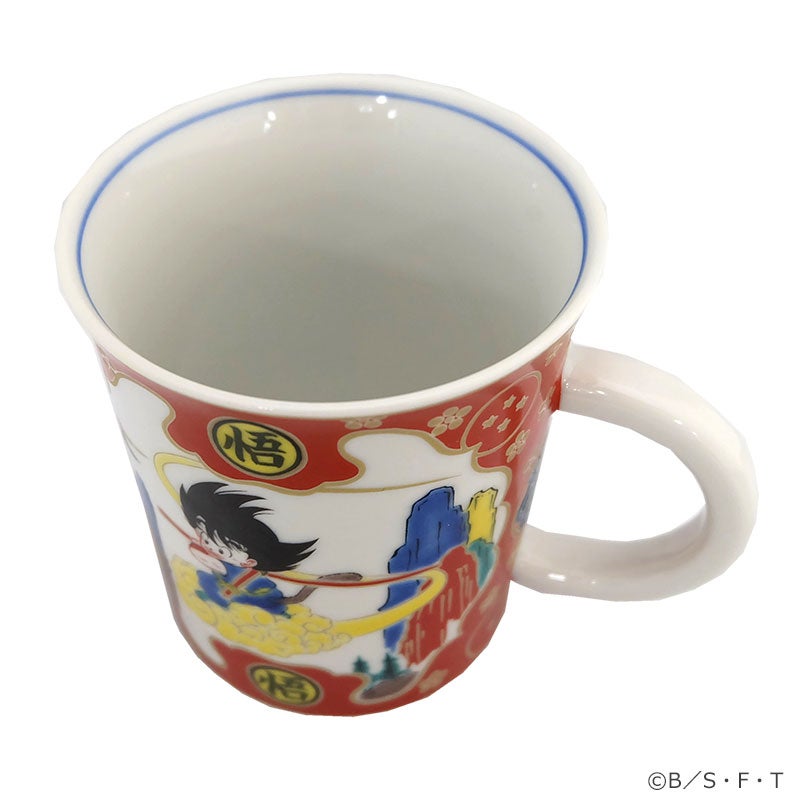 フジテレビ限定】ドラゴンボール 九谷焼マグカップ 金襴龍珠図 | フジ