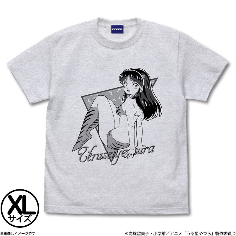 うる星やつら ラムレトロポップTシャツ アッシュ／M | フジテレビe