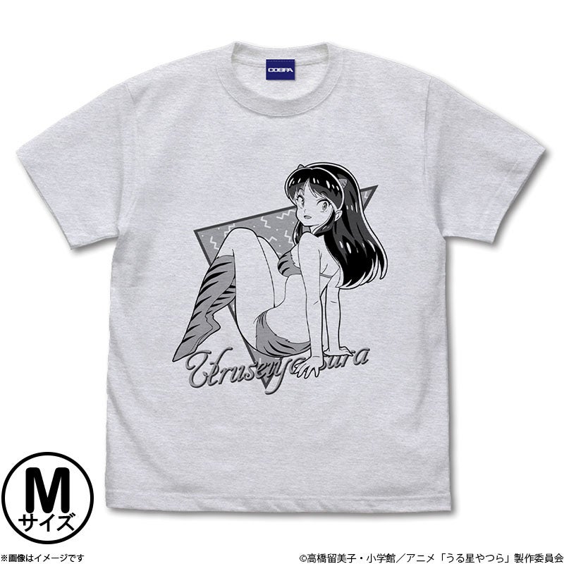 うる星やつら ラムレトロポップTシャツ アッシュ／L | フジテレビe
