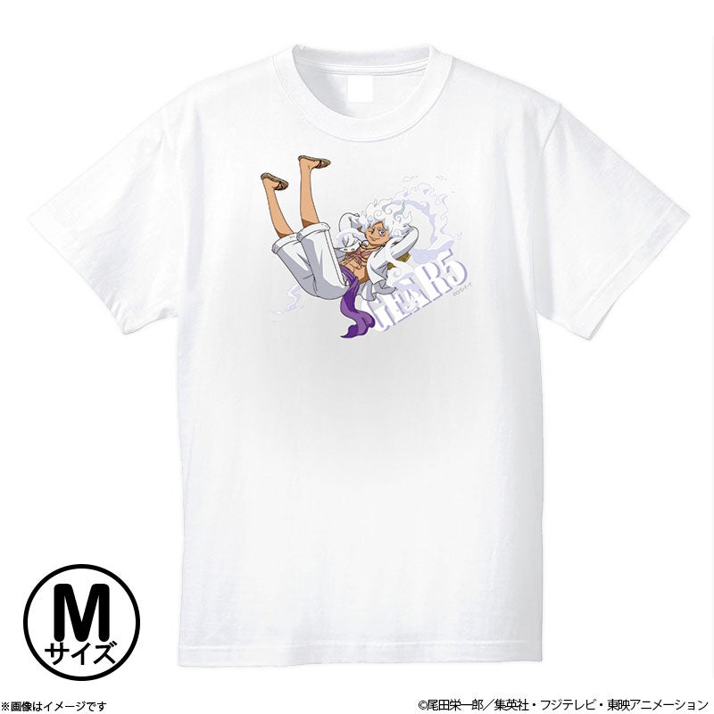 フジテレビ限定】ワンピース ワノ国編 Tシャツ ルフィ GEAR5 Lサイズ