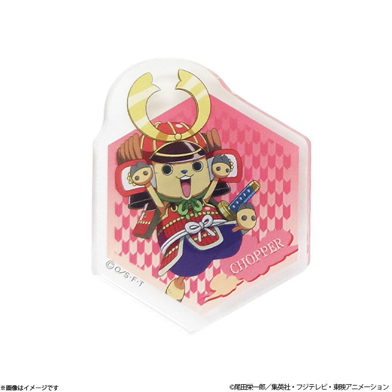 ONEPIECE ワンピース チョッパー マグバッジ J-WORLD フジテレビ限定】ワンピース ワノ国編 アクリルマグネット チョッパー