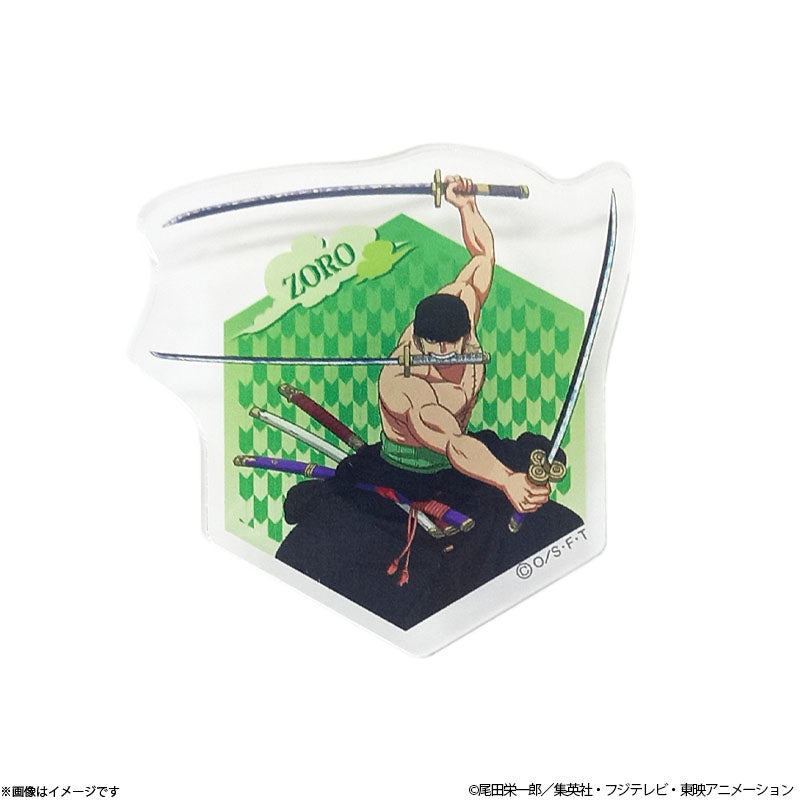 フジテレビ限定】ワンピース ワノ国編 アクリルマグネット ゾロ | フジ