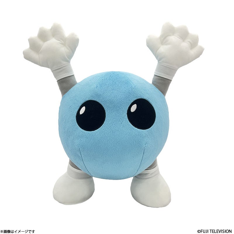 レア パフポフ BIGぬいぐるみ セット バボちゃん ぬいぐるみBIG 青 | フジテレビe!ショップ