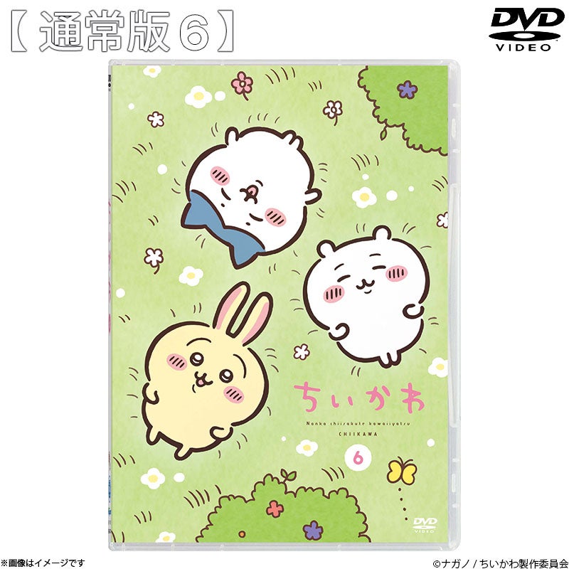 ちいかわ アニメーションDVD 全6巻セット DVD]ちいかわ 通常版6 | フジテレビe!ショップ