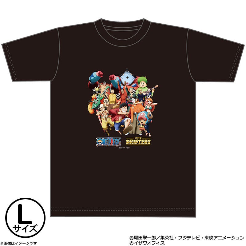 ONE PIECE×ザ・ドリフターズ Tシャツ Lサイズ | フジテレビe!ショップ