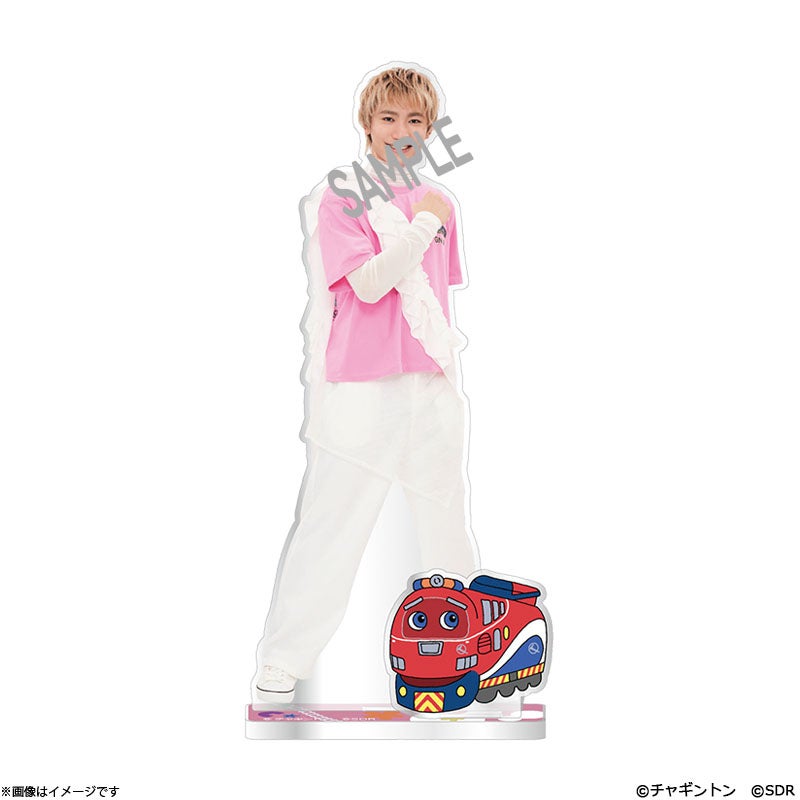原因は自分にある。長野凌大 チャギントン 特典カード チャギントン×原因は自分にある。 アクリルスタンド ブルースター