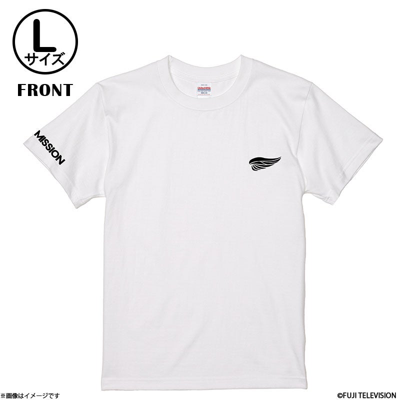 MAZZEL DUO MISSION Tシャツ 白 Lサイズ | フジテレビe!ショップ