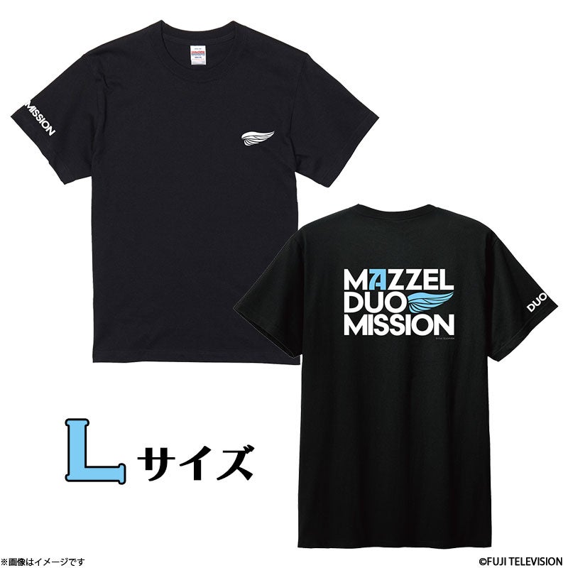 MAZZEL DUO MISSION ロング Tシャツ 黒 Mサイズ | フジテレビe!ショップ