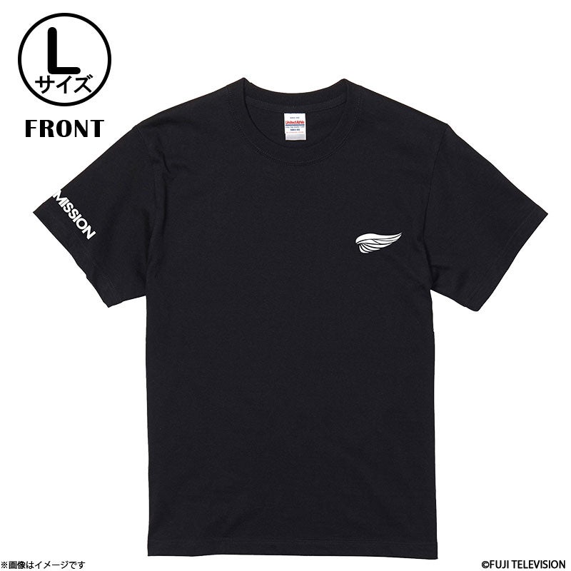 MAZZEL DUO MISSION Tシャツ 黒 Lサイズ | フジテレビe!ショップ