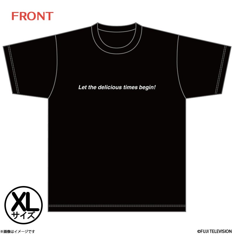ミキティダイニング Tシャツ(黒)XLサイズ | フジテレビe!ショップ