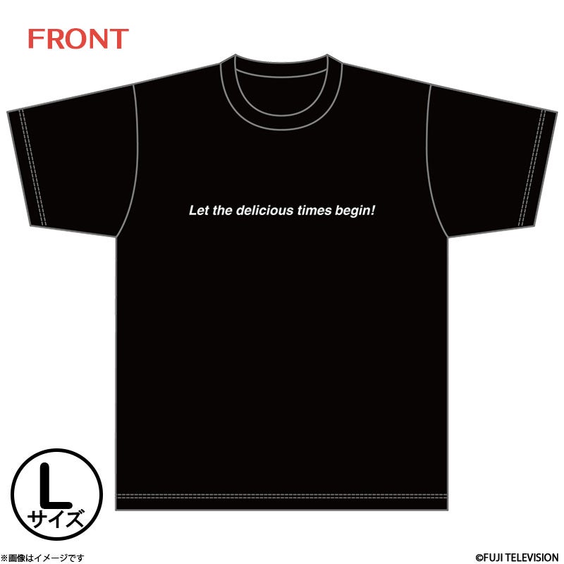 ミキティダイニング Tシャツ(黒)Lサイズ | フジテレビe!ショップ