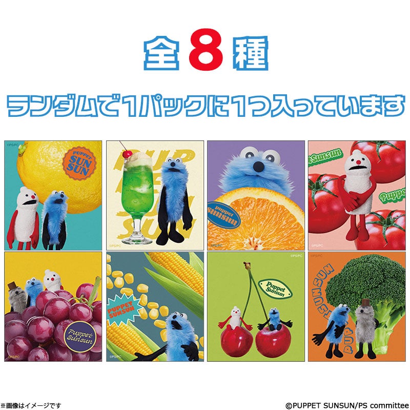 フジテレビ限定】パペットスンスン miniスクエアカードコレクション(全