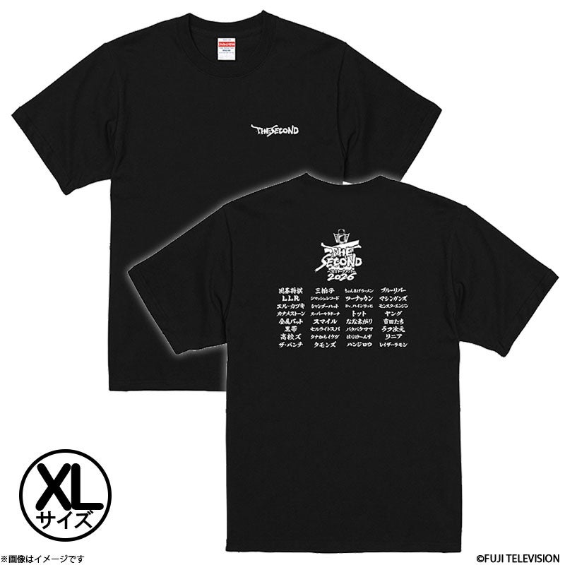 THE SECOND～漫才トーナメント～2026 32組ネームTシャツ ブラックL