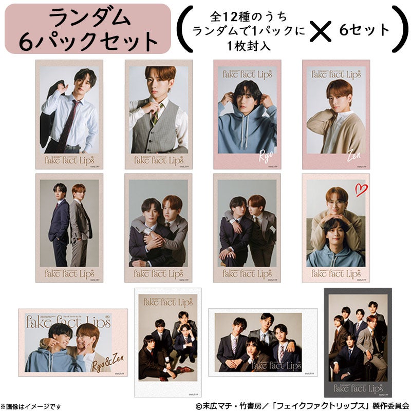 フェイクファクトリップス」トレーディングミニブロマイド 全12種