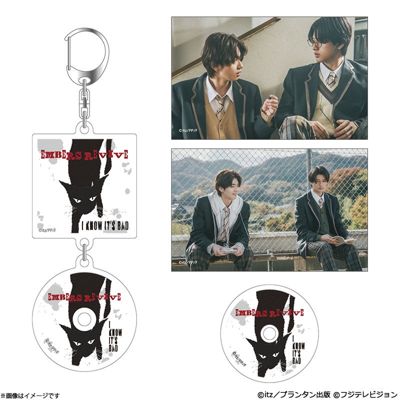 コントラスト ステッカー付CD風キーホルダー | フジテレビe!ショップ