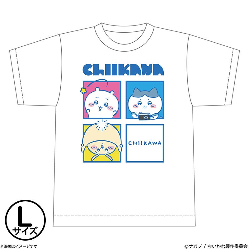 新品 未開封 ちいかわ おばけの森 Tシャツ L ちいかわ おばけの森 Tシャツ(白)(L) | フジテレビe!ショップ