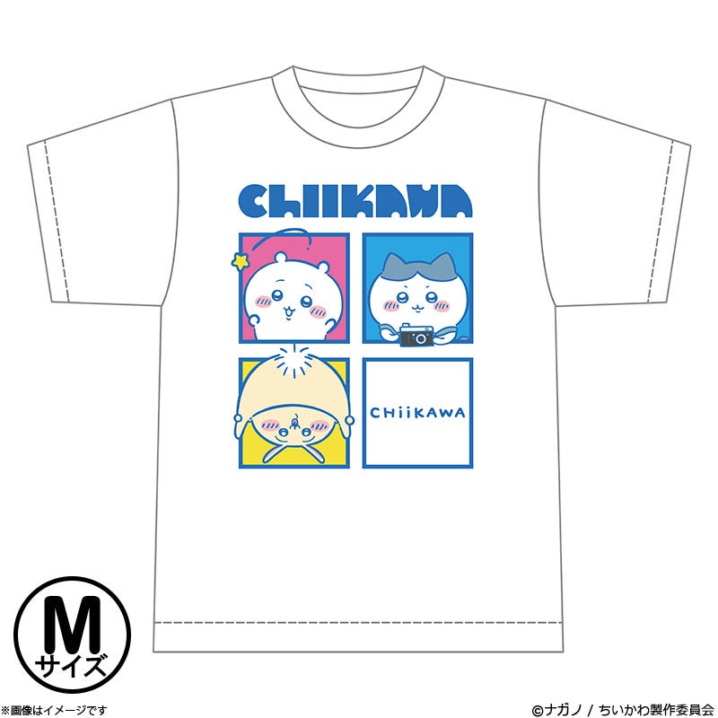 アニメ『ちいかわ』 Tシャツ トリオ ホワイト(M) | フジテレビe!ショップ