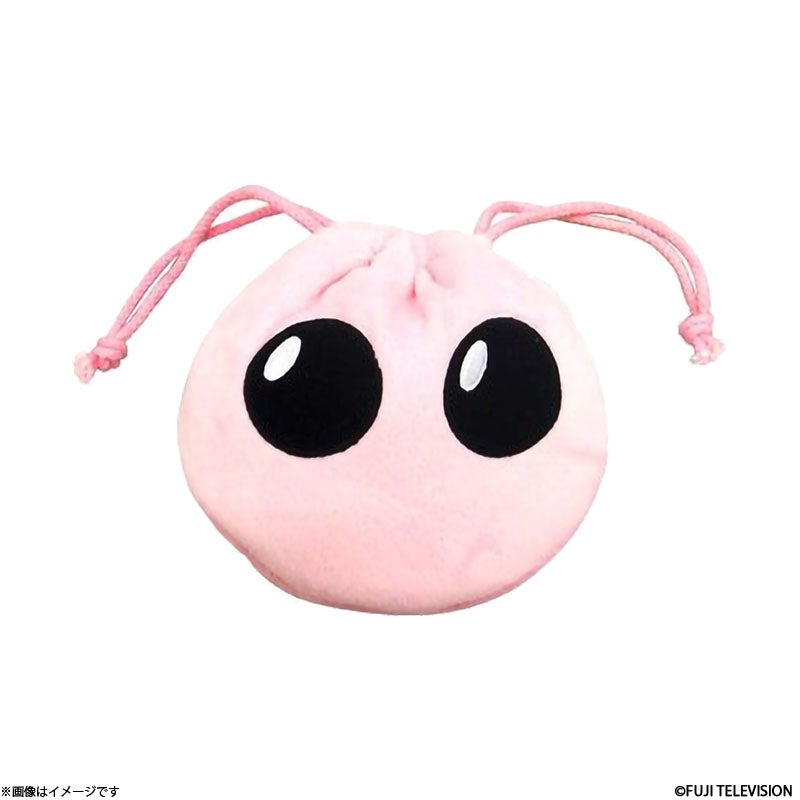 バボちゃん ふわパフ巾着 ピンク | フジテレビe!ショップ