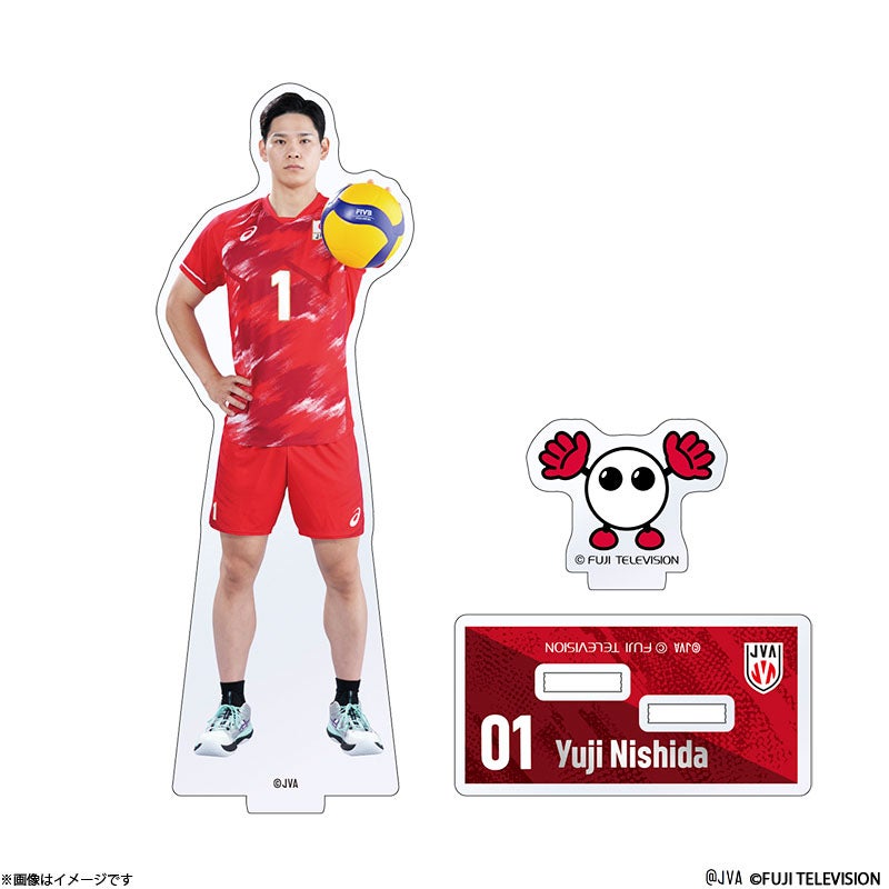 バボちゃんコラボアクリルスタンド #1 西田有志選手 | フジテレビe