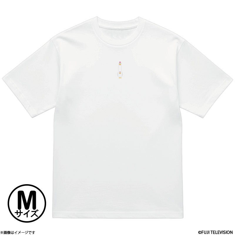 ミレパ　刺繍ホワイトTシャツ Mサイズ　2019年 ぱちぱちるんるん 刺繍Tシャツ 白 Mサイズ | フジテレビe!ショップ