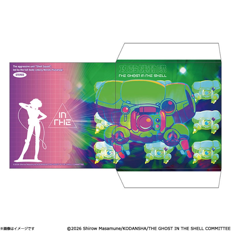 美盤限定 レコード 攻殻機動隊 Ghost In The Shell 攻殻機動隊 THE GHOST IN THE SHELL レコード風コースター | フジ