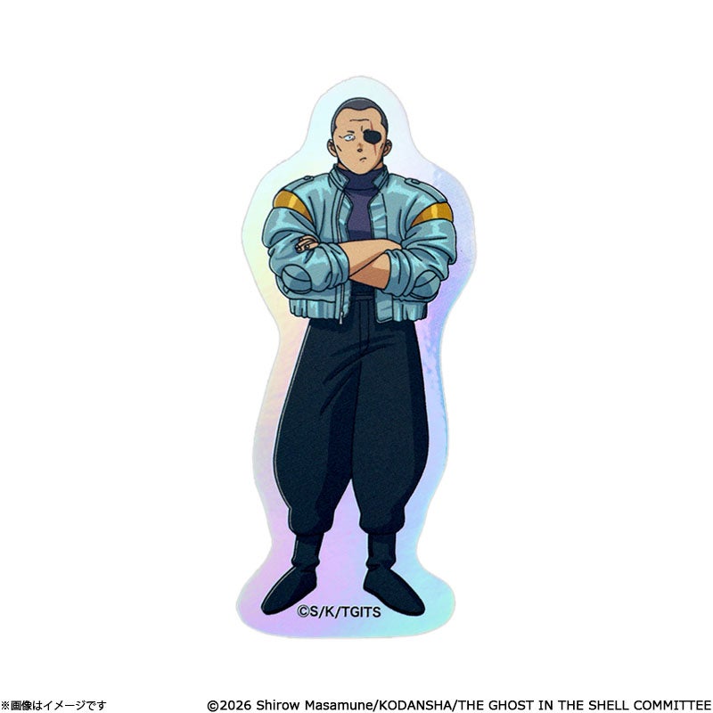 攻殻機動隊 THE GHOST IN THE SHELL ホログラム耐水ステッカー
