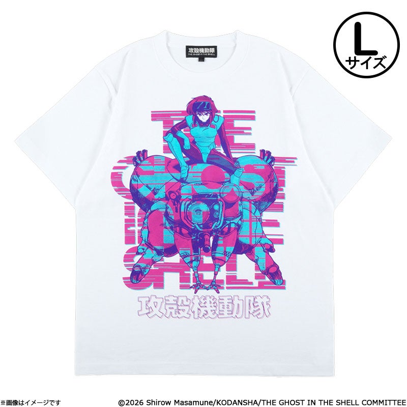 攻殻機動隊 THE GHOST IN THE SHELL 草薙&フチコマ Tシャツ / L | フジ