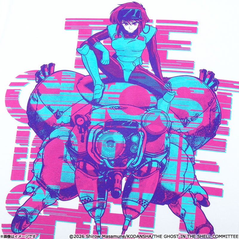 攻殻機動隊 THE GHOST IN THE SHELL 草薙&フチコマ Tシャツ / M | フジ